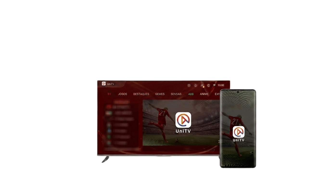 UniTV 4K disponível na sua Smart TV e celular Android